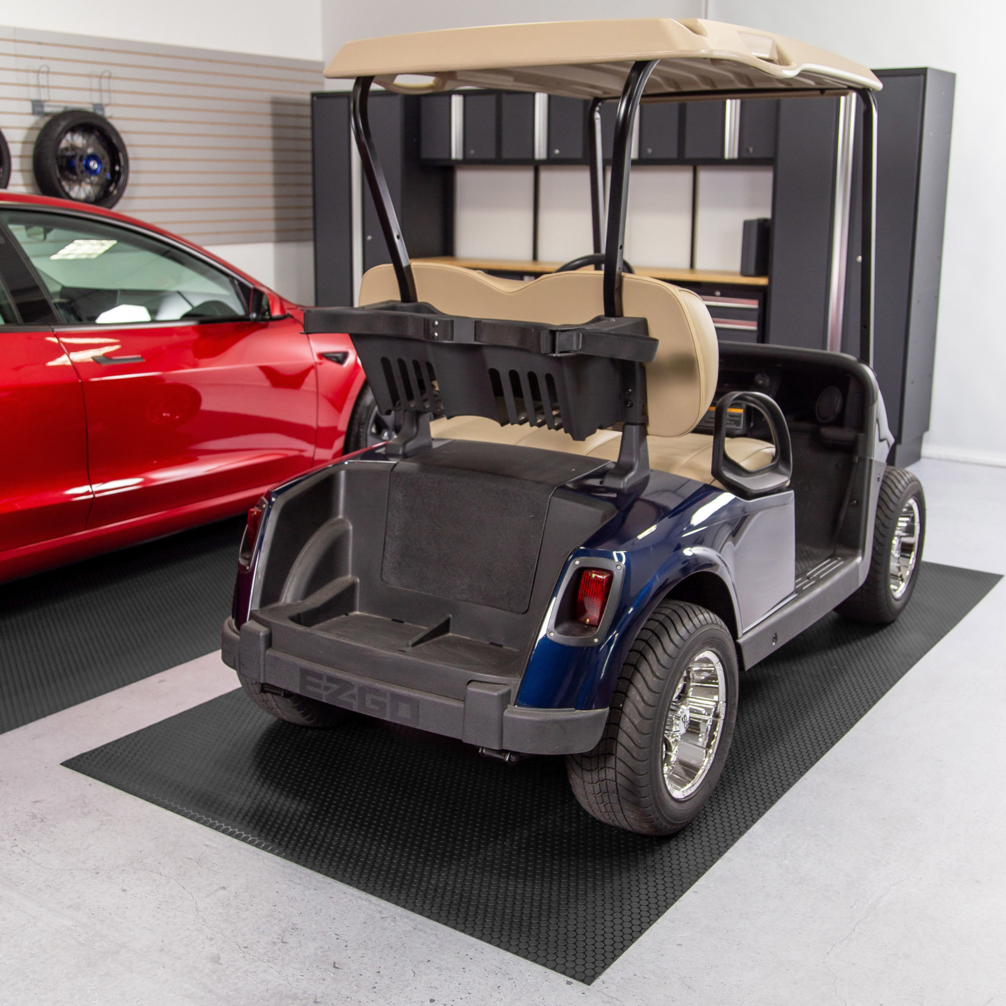 G-Floor, Vinyl Floor Protector Mat, Coverage Area 50 ft², Model# GF60SC510SG